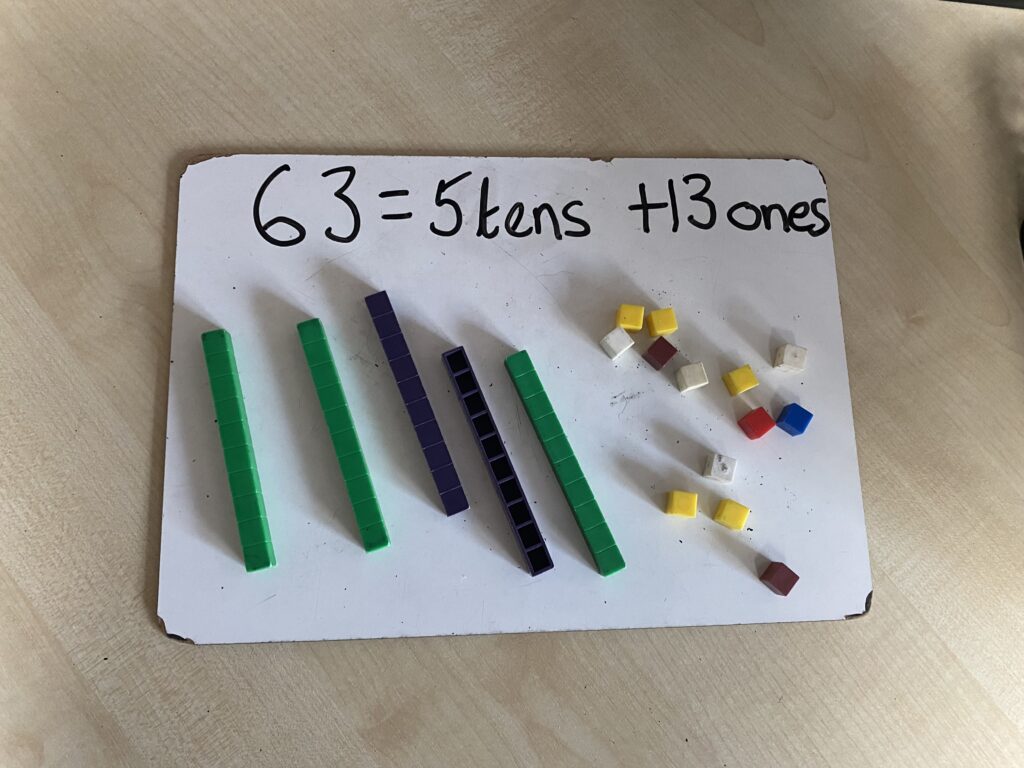Maths - partitioning - Scholes (Elmet) Primary School, Leeds