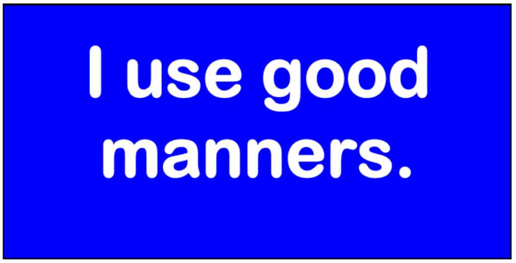 good manners